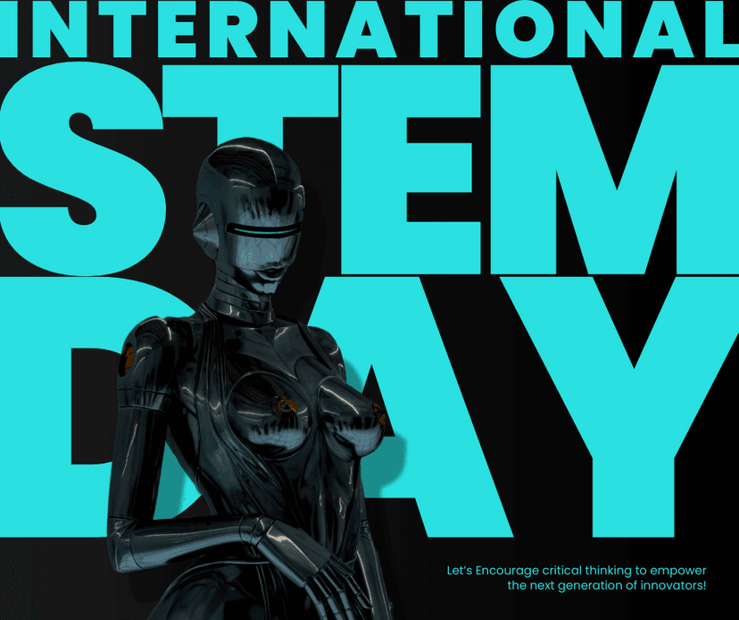 robot-illustrated-international-stem-day-facebook-post-template-thumbnail-img