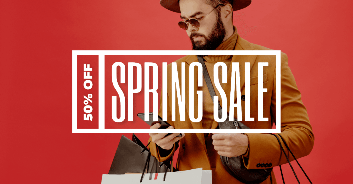 red-background-man-holding-shopping-bags-spring-sale-free-facebook-ad-template-thumbnail-img