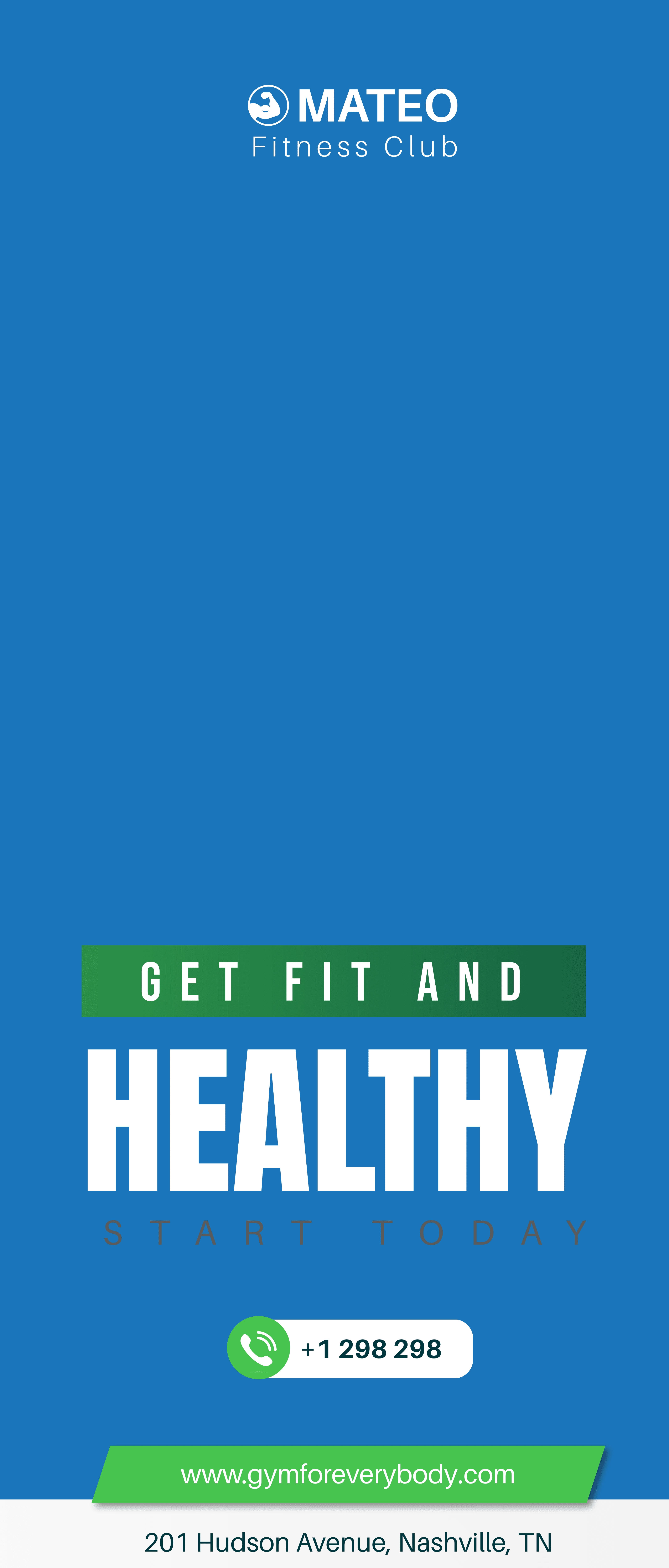 green-get-fit-and-healthy-retractable-banner-template-thumbnail-img