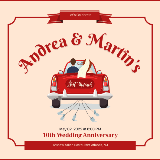 red-car-illustrated-wedding-anniversary-invitation-template-thumbnail-img