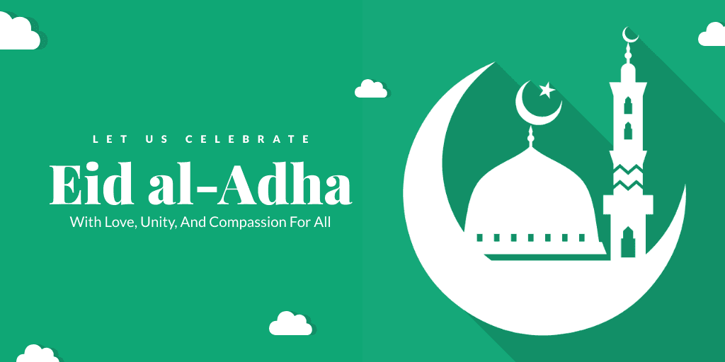 green-backgound-moon-illustrated-eid-al-adha-twitter-post-template-thumbnail-img