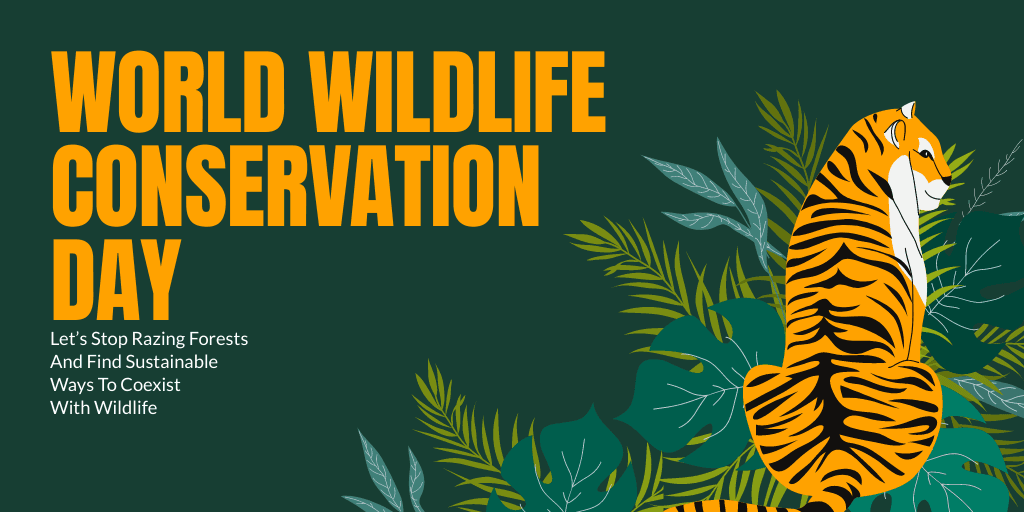 green-background-wildlife-conservation-day-twitter-post-template-thumbnail-img