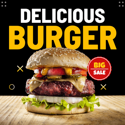 black-background-burger-on-wooden-table-delicious-burger-instagram-post-template-thumbnail-img