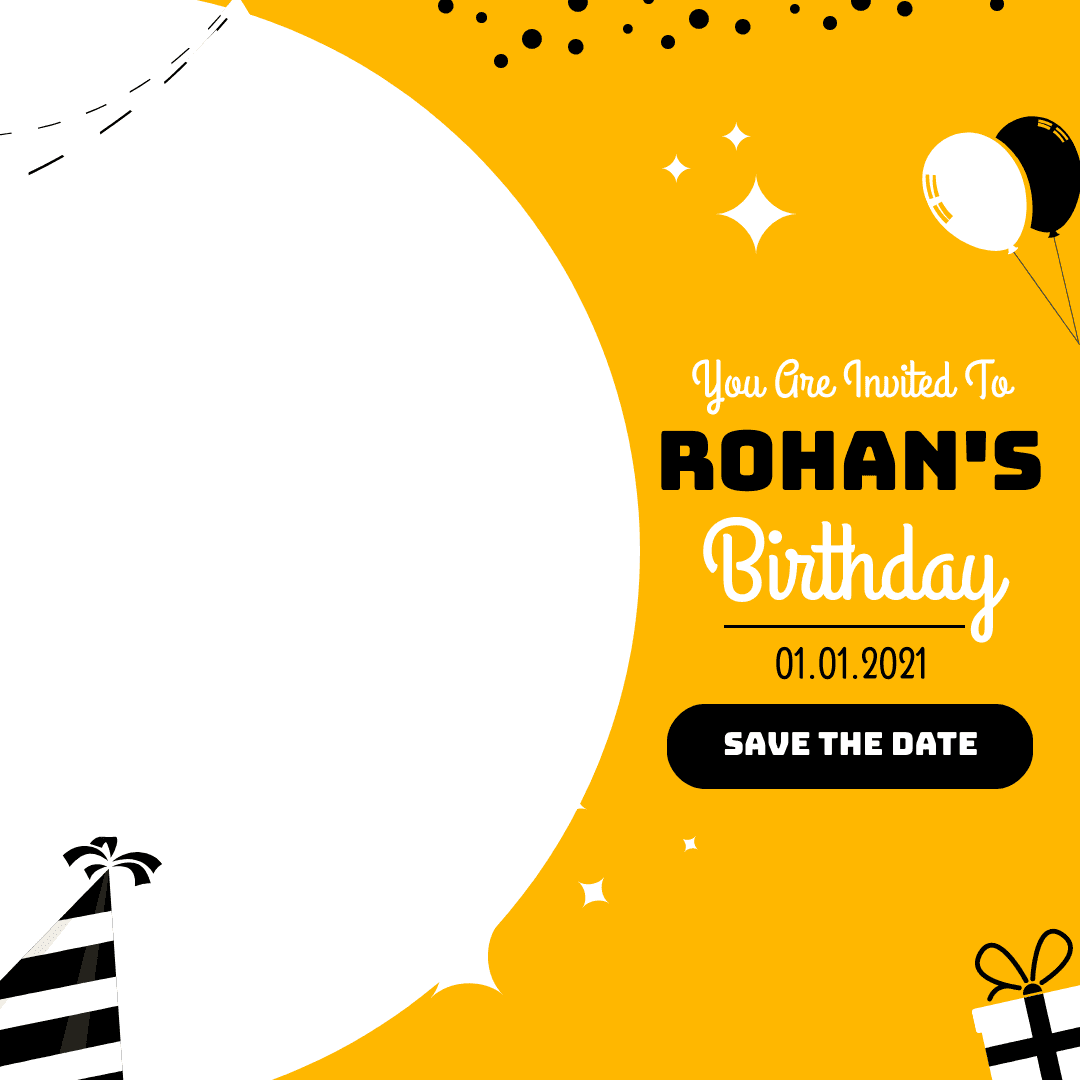 yellow-black-and-white-balloons-party-hat-rohans-birthday-instagram-post-template-thumbnail-img