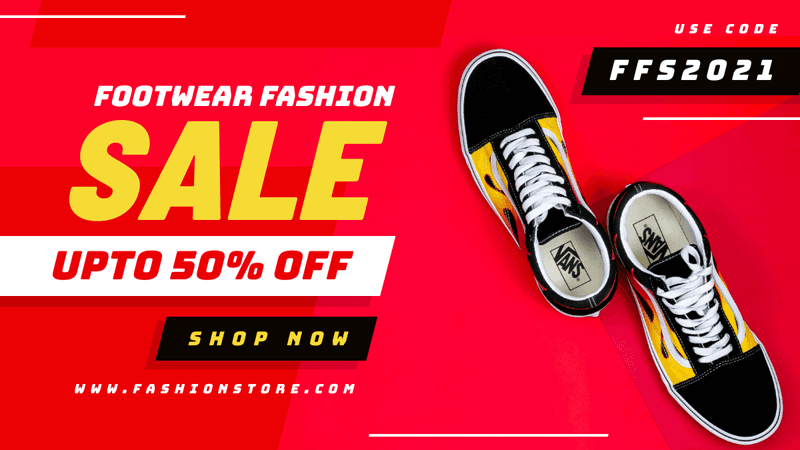 red-background-black-and-yellow-shoes-footwear-fashion-sale-twitter-ad-template-thumbnail-img