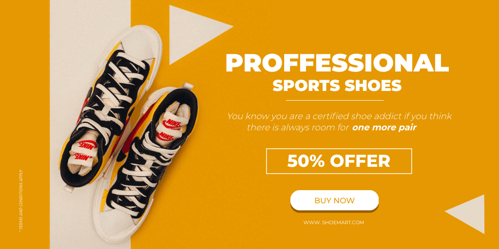 orange-background-professional-sports-shoes-offers-twitter-post-template-thumbnail-img