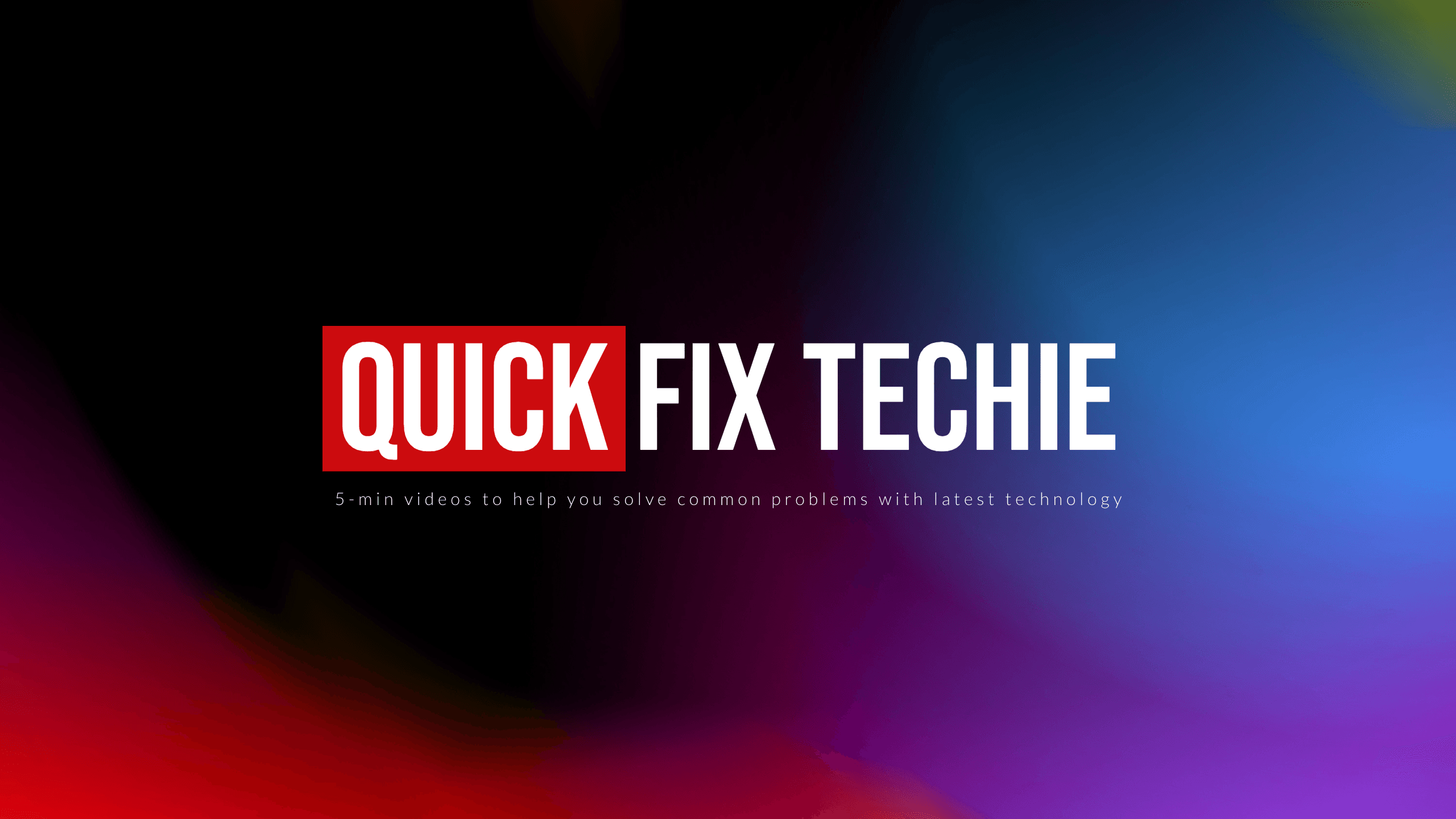 tech-fix-short-video-tutorials-youtube-channel-art-thumbnail-img