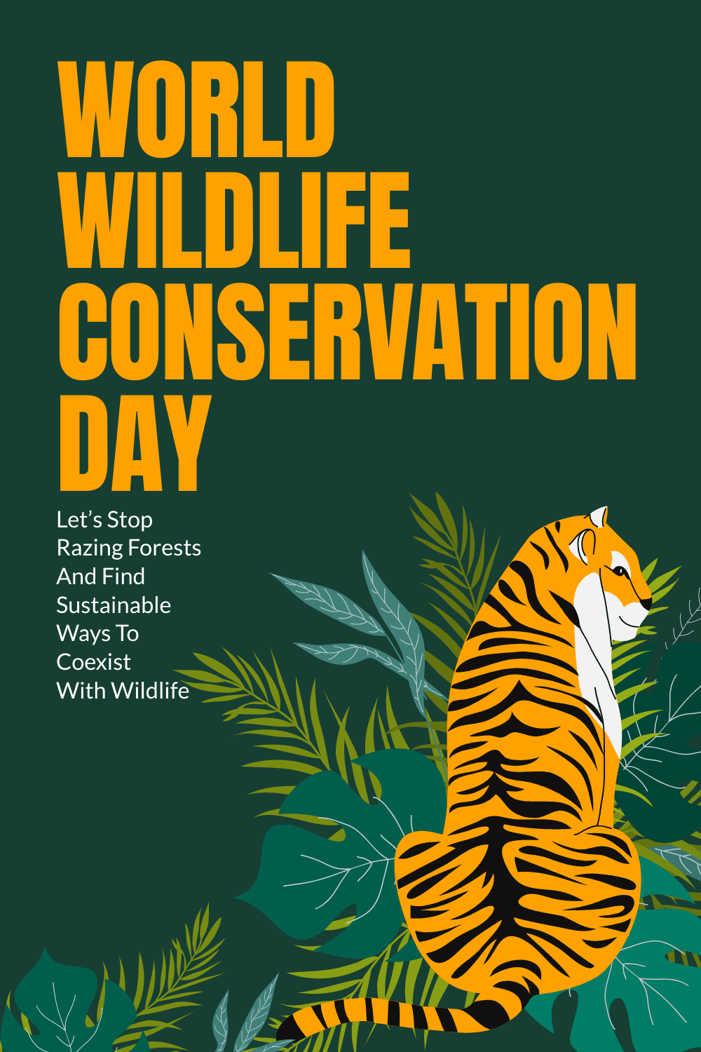 green-background-wildlife-conservation-day-pinterest-pin-template-thumbnail-img