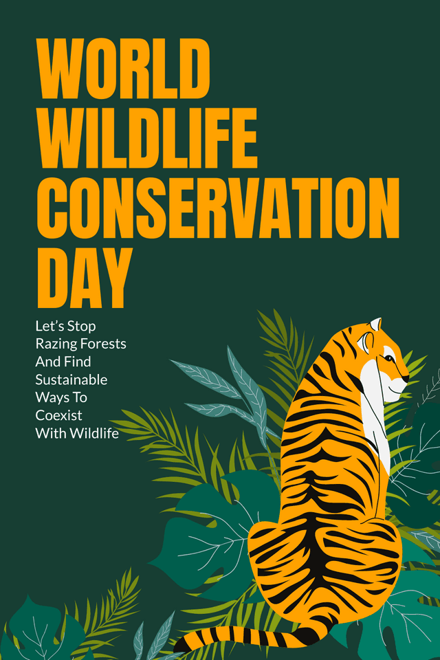 green-background-wildlife-conservation-day-pinterest-pin-template-thumbnail-img