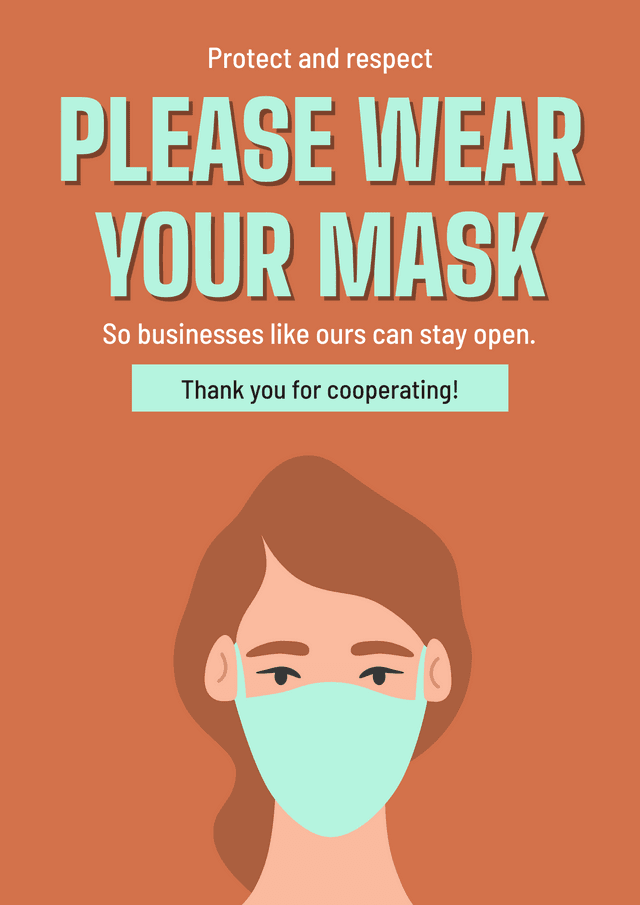 orange-please-wear-your-mask-illustrated-poster-template-thumbnail-img