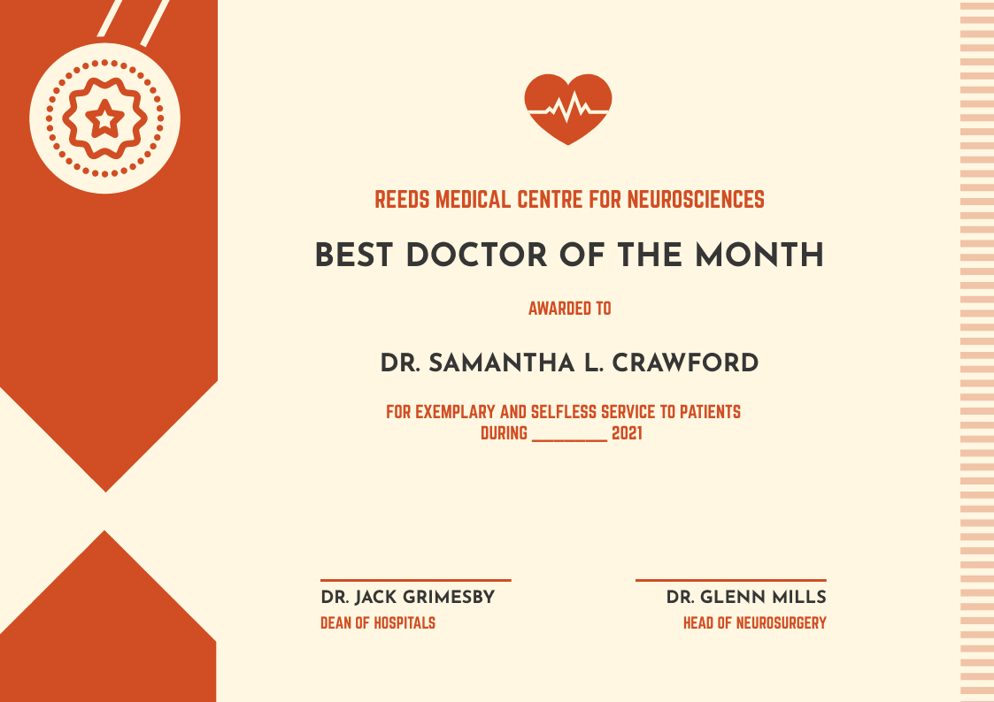 black-and-orange-illustrated-best-doctor-of-the-month-certificate-thumbnail-img
