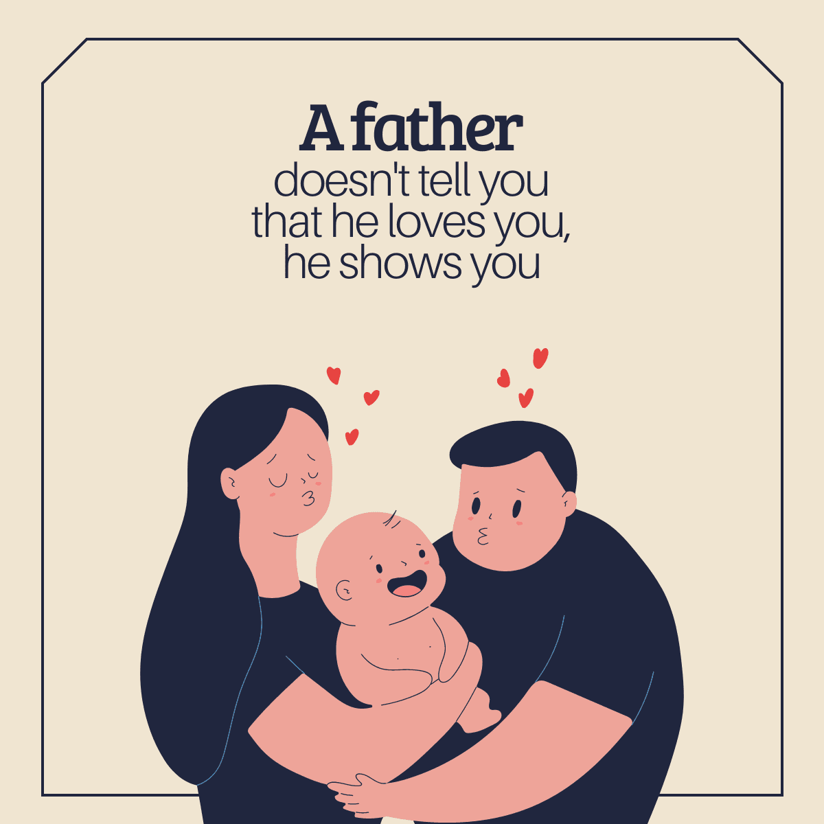 family-illustrated-fathers-day-linkedin-post-template-thumbnail-img