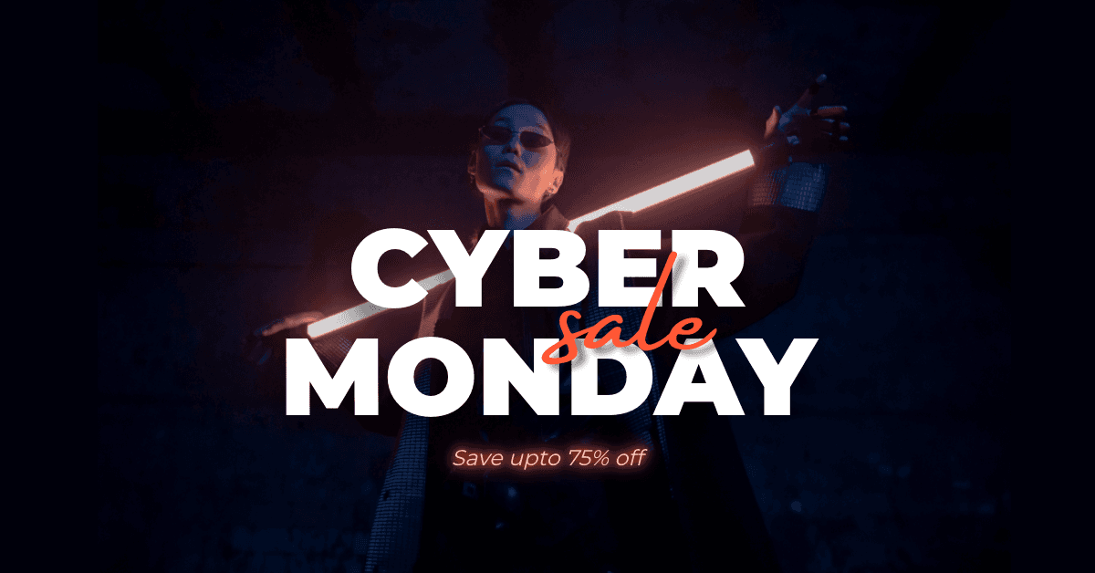 black-background-man-holding-a-light-sword-cyber-monday-sale-free-facebook-ad-template-thumbnail-img