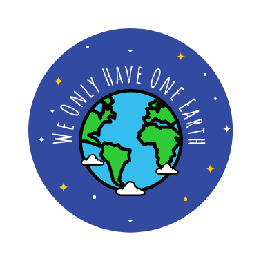 blue-we-only-have-one-earth-sticker-template-thumbnail-img
