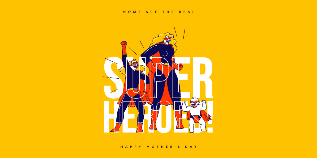 yellow-illustrated-super-mom-mothers-day-twitter-post-template-thumbnail-img