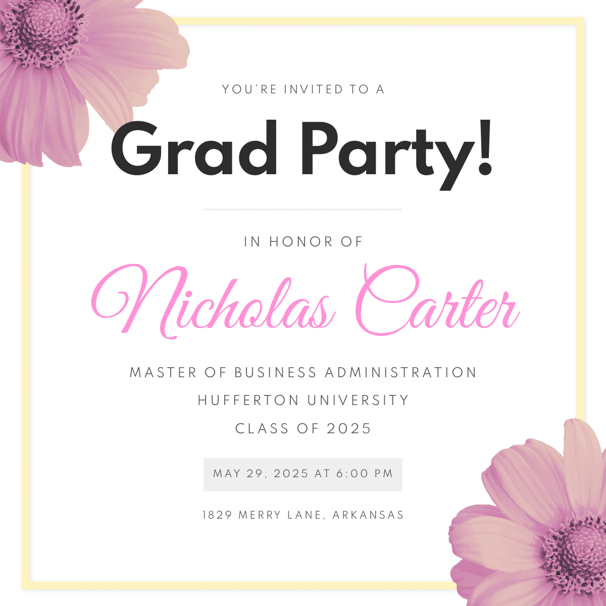 floral-themed-graduation-party-invite-linkedin-post-template-thumbnail-img