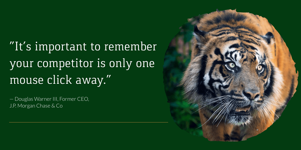 green-background-tiger-quote-twitter-post-template-thumbnail-img