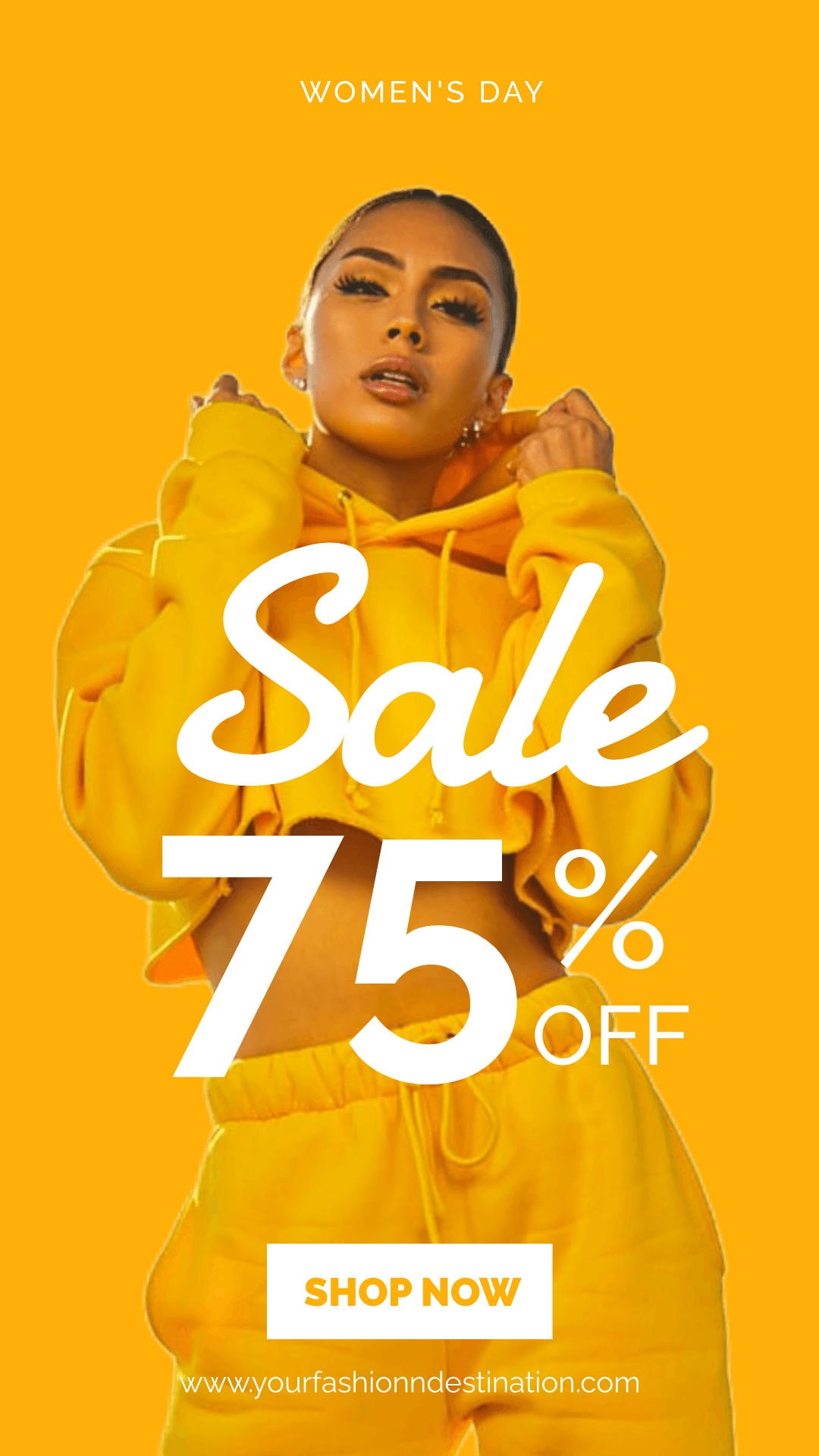 model-in-yellow-costume-womens-day-sale-facebook-story-template-thumbnail-img