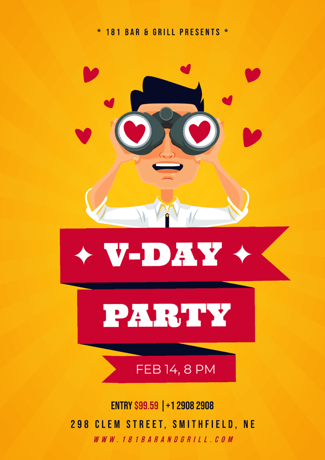 yellow-man-with-binoculars-v-day-party-poster-template-thumbnail-img