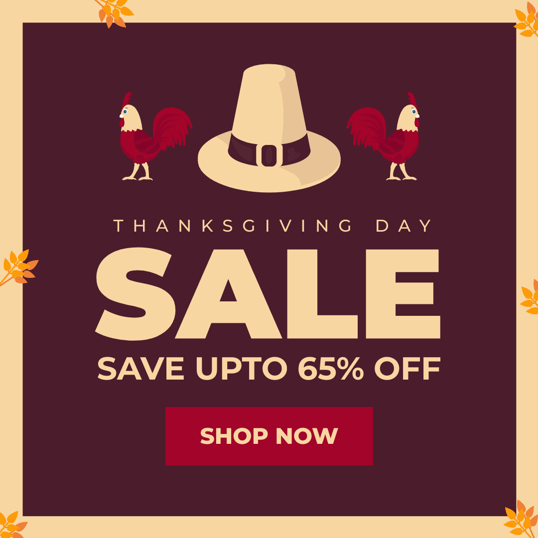 brown-hat-and-roosters-thanksgiving-day-sale-instagram-post-template-thumbnail-img