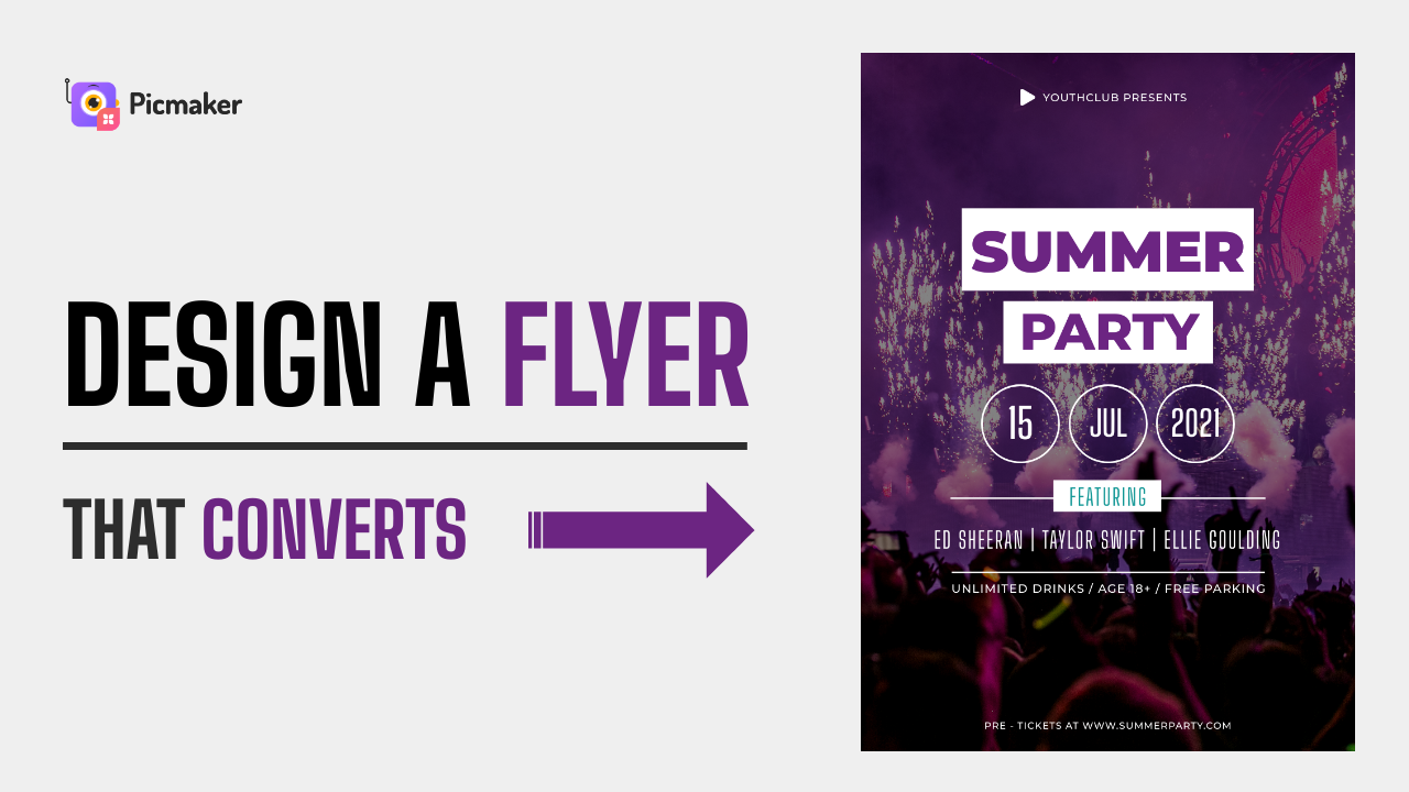 How to design a flyer that converts