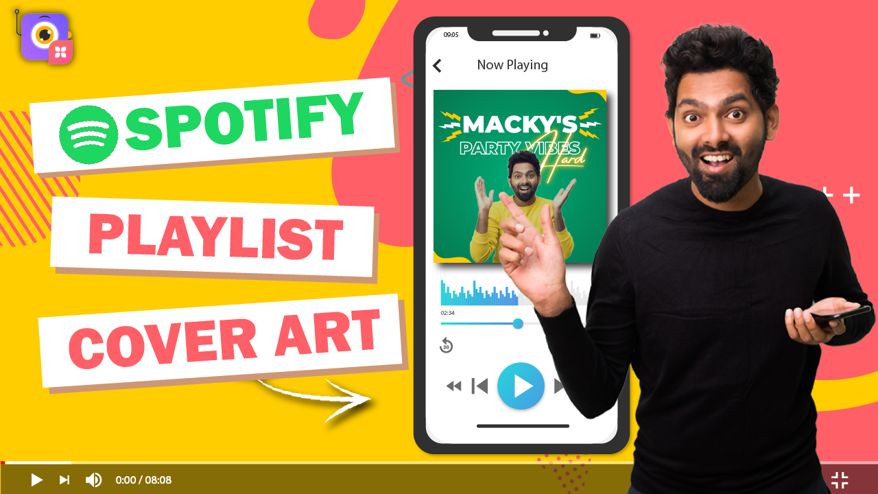 EASY* - ANIMATED Now Playing Overlay for Spotify 