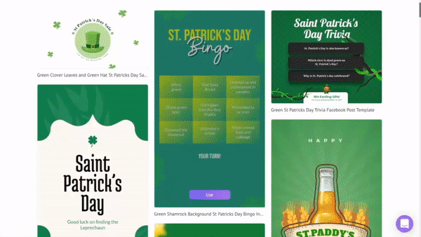 St.Patricks Day Templates